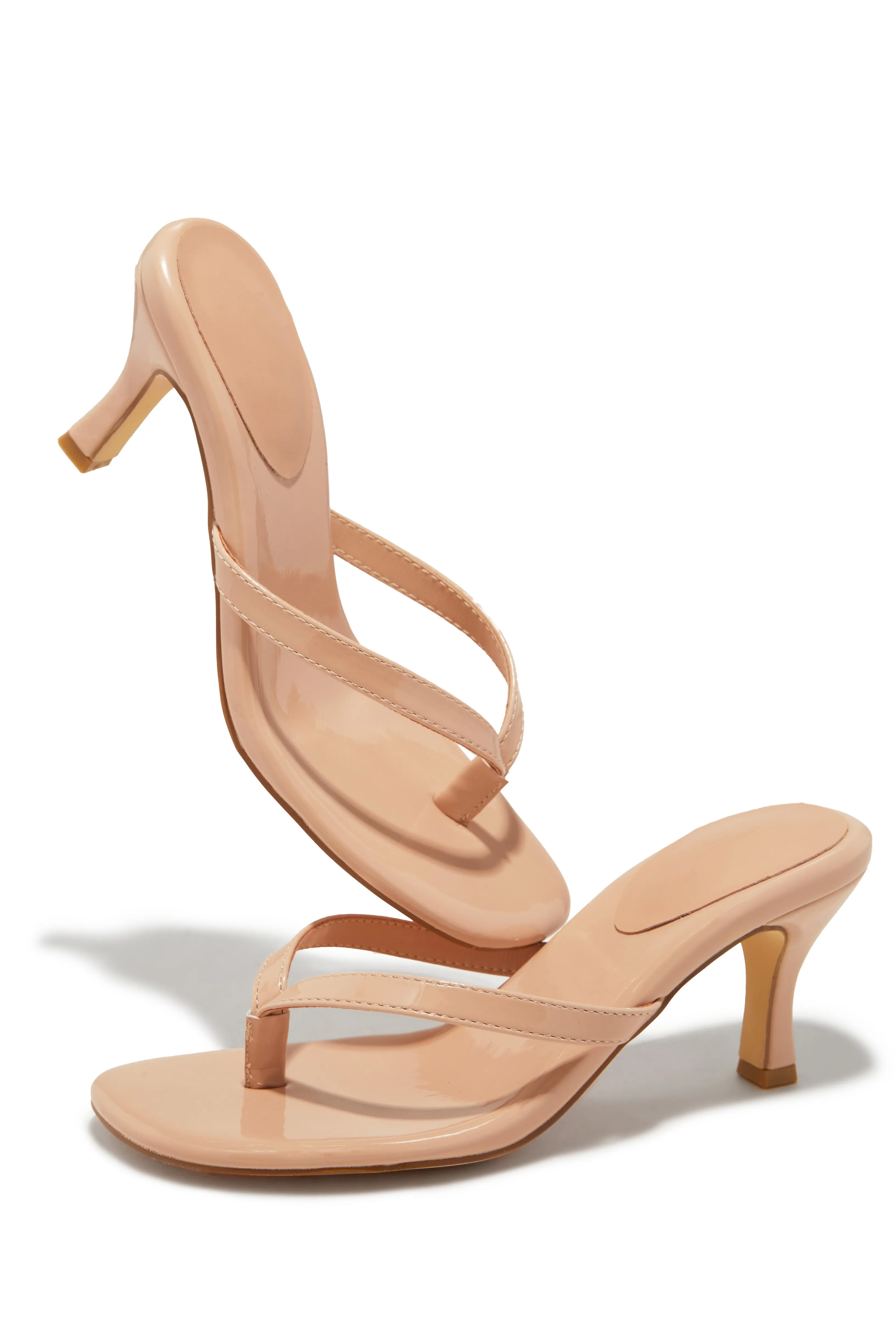 Tania Single Sole Mule Heels - Nude sold by Miss Lola product image thumbnail 4