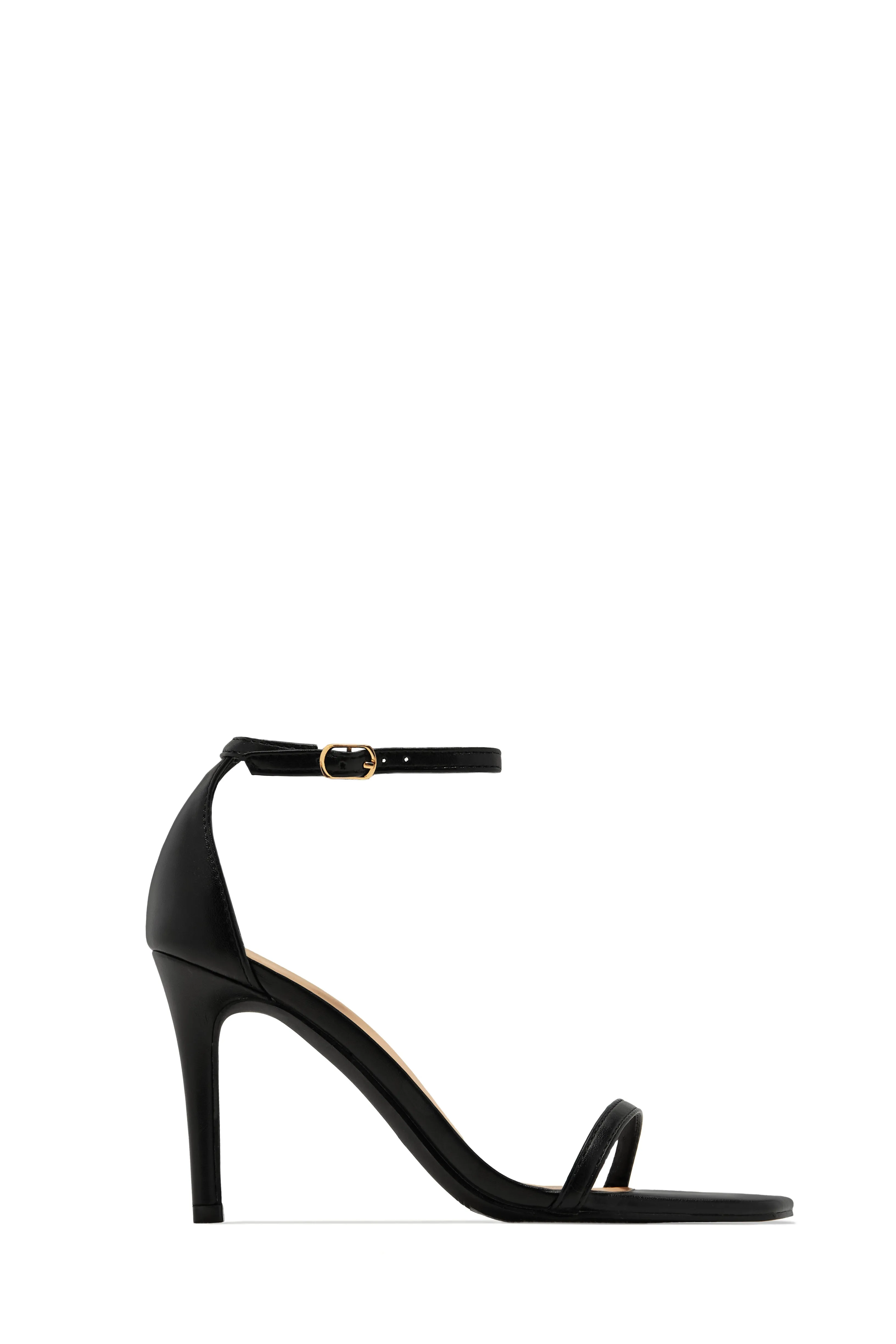Betty Single Sole Heels - Black sold by Miss Lola product image thumbnail 4