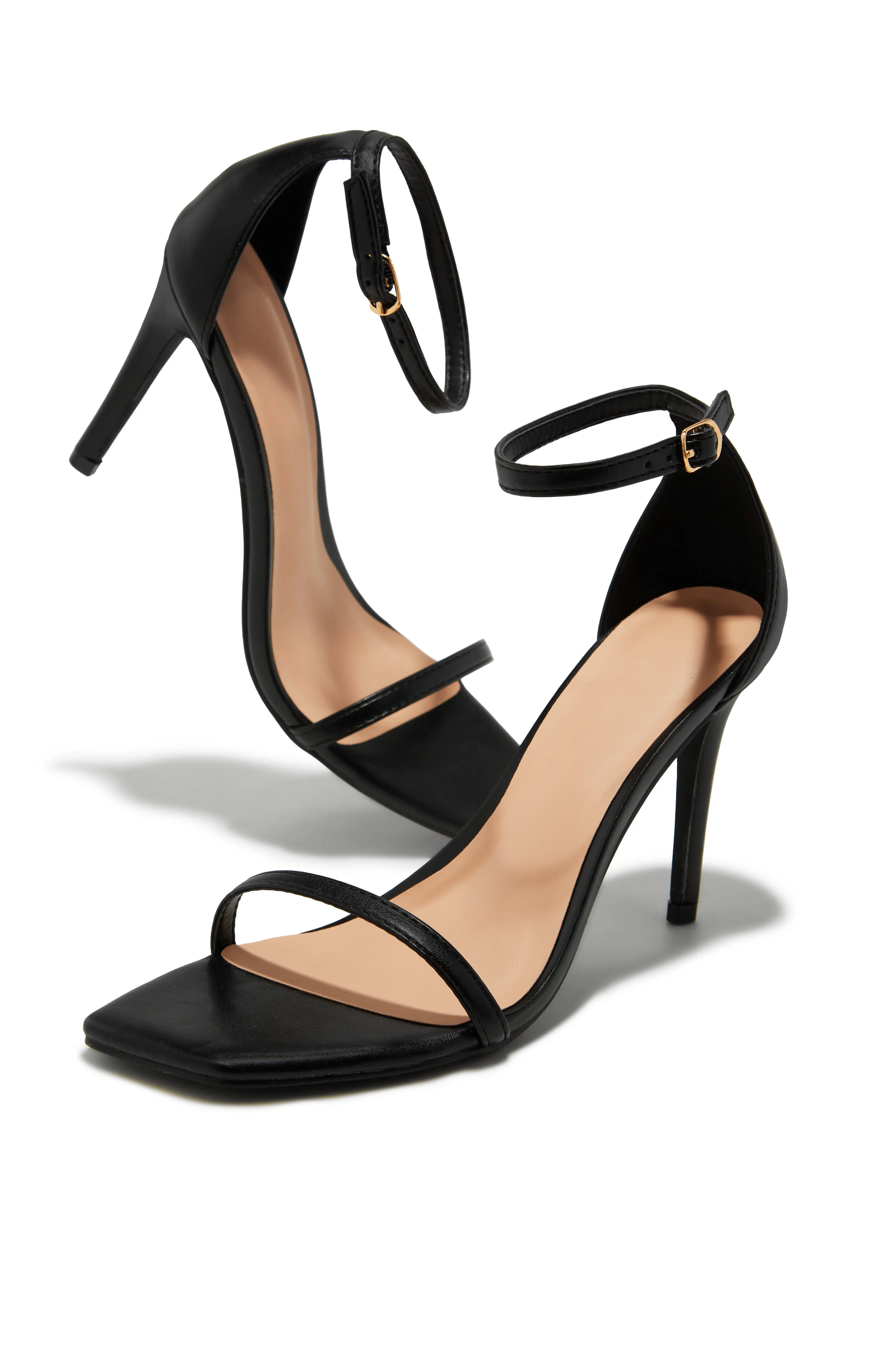 Betty Single Sole Heels - Black sold by Miss Lola