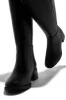 Stephany Wide Calf Knee High Boots - Black sold by Miss Lola