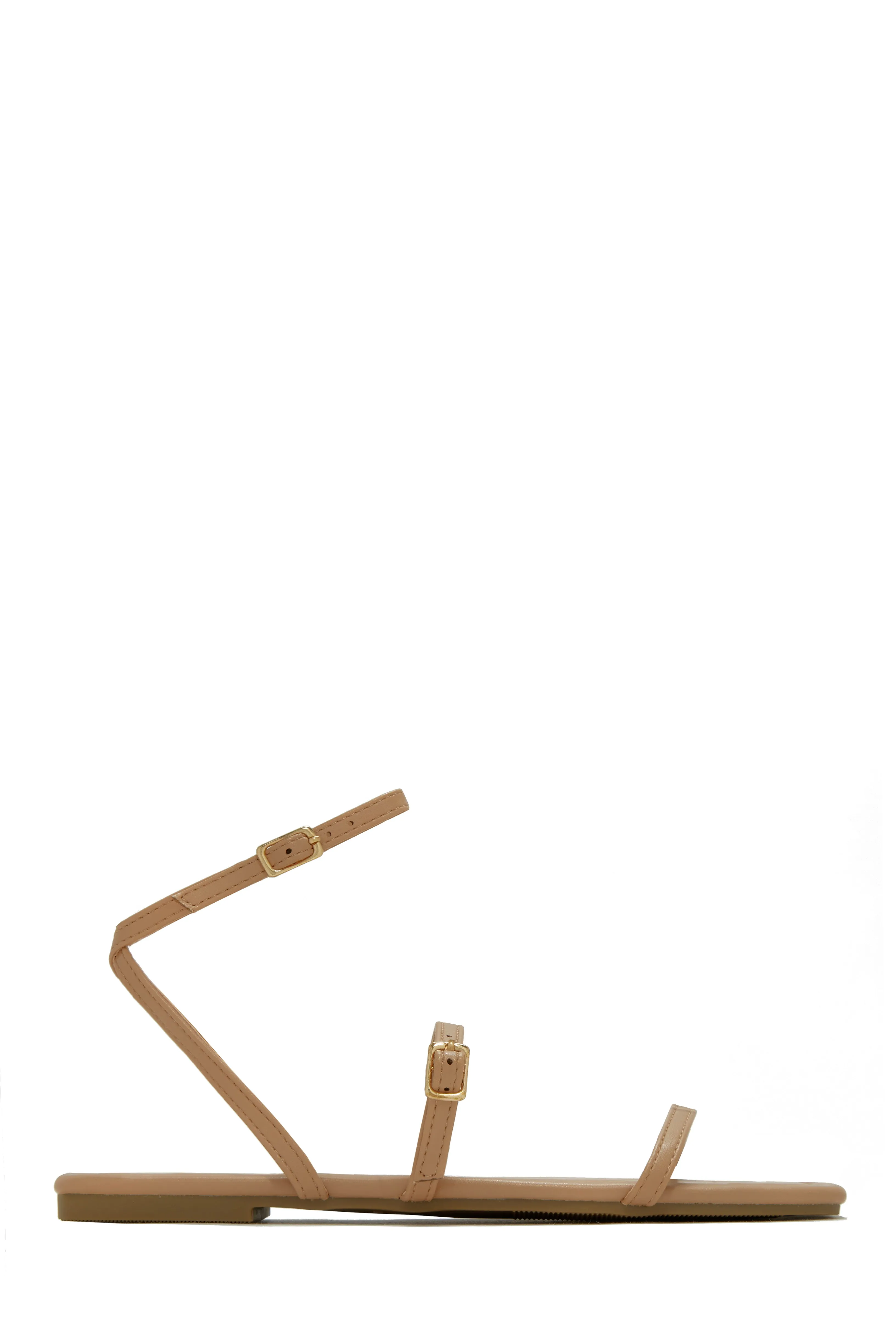 Bali Beach Flat Sandals - Nude sold by Miss Lola product image thumbnail 4