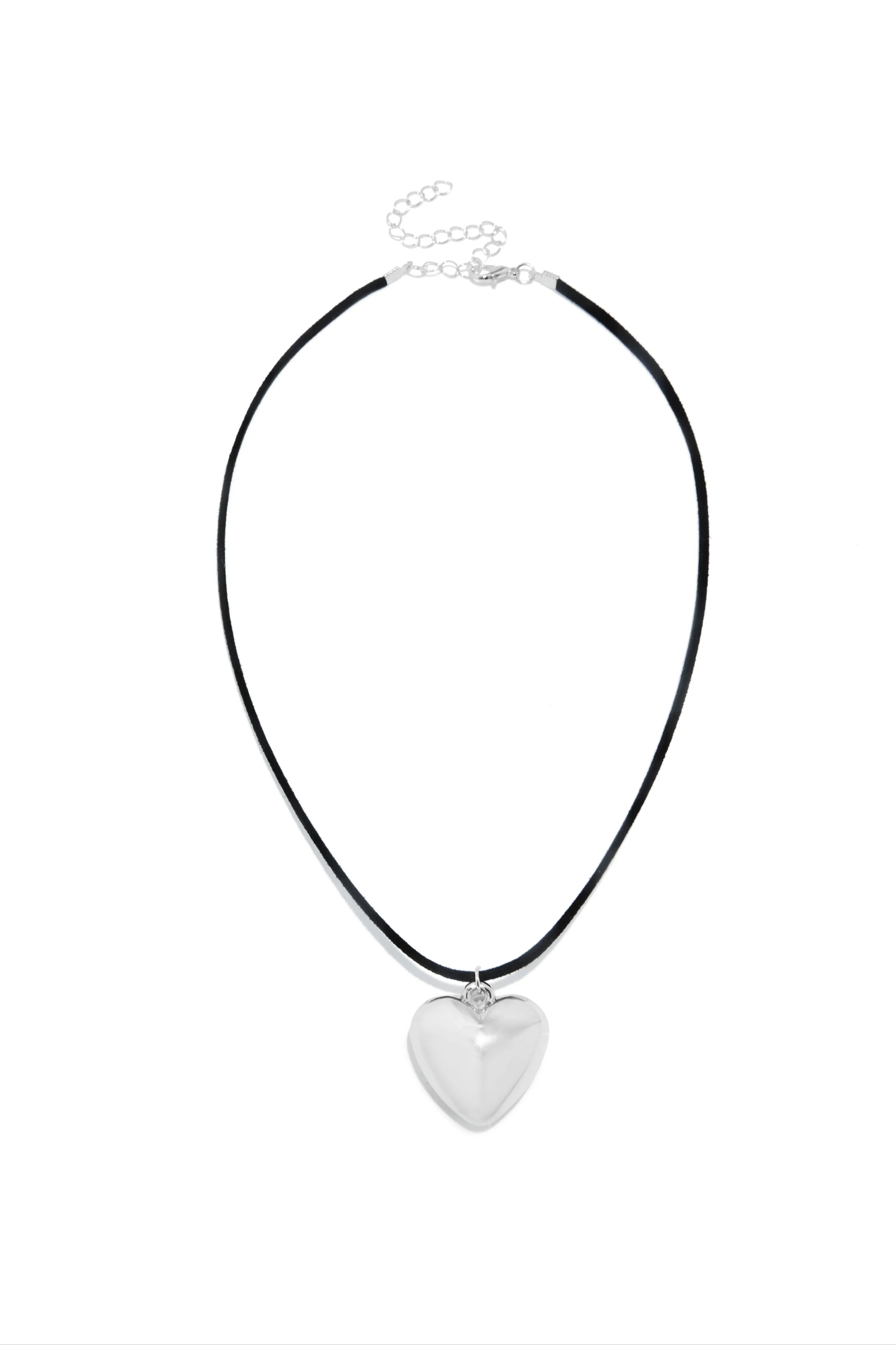Love Era Heart Necklace - Silver sold by Miss Lola product image thumbnail 2