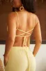 Solene Two Piece Pant Set - Yellow sold by Miss Lola