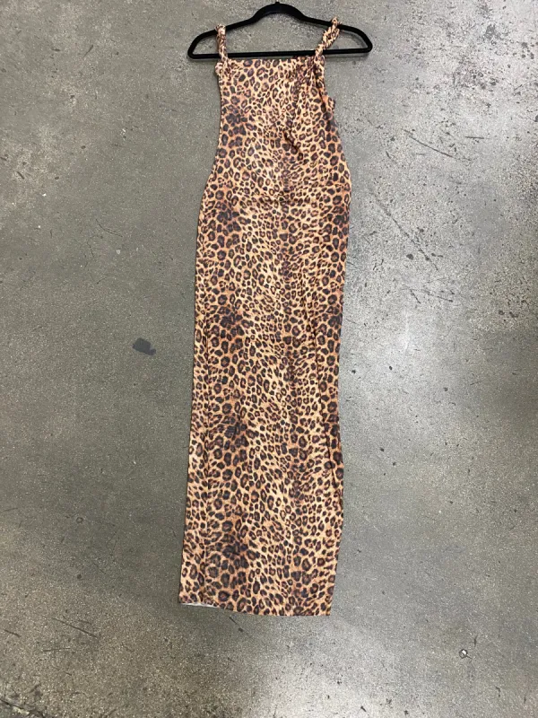 Kiah Maxi Dress - Leopard sold by Miss Lola