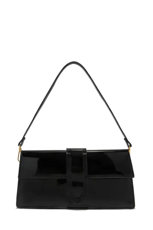 Stacie Shoulder Bag - Black sold by Miss Lola