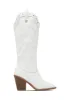 Festival Season Cowgirl Boots - White sold by Miss Lola