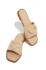 Love Island Embellished Slip On Sandals - Nude sold by Miss Lola