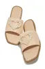 Love Island Embellished Slip On Sandals - Nude sold by Miss Lola