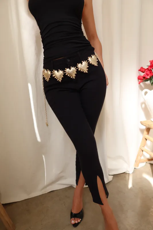 Chain Of Love Belt - Gold sold by Miss Lola