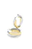 Claudette Two Tone Hoop Earring - Gold Silver sold by Miss Lola