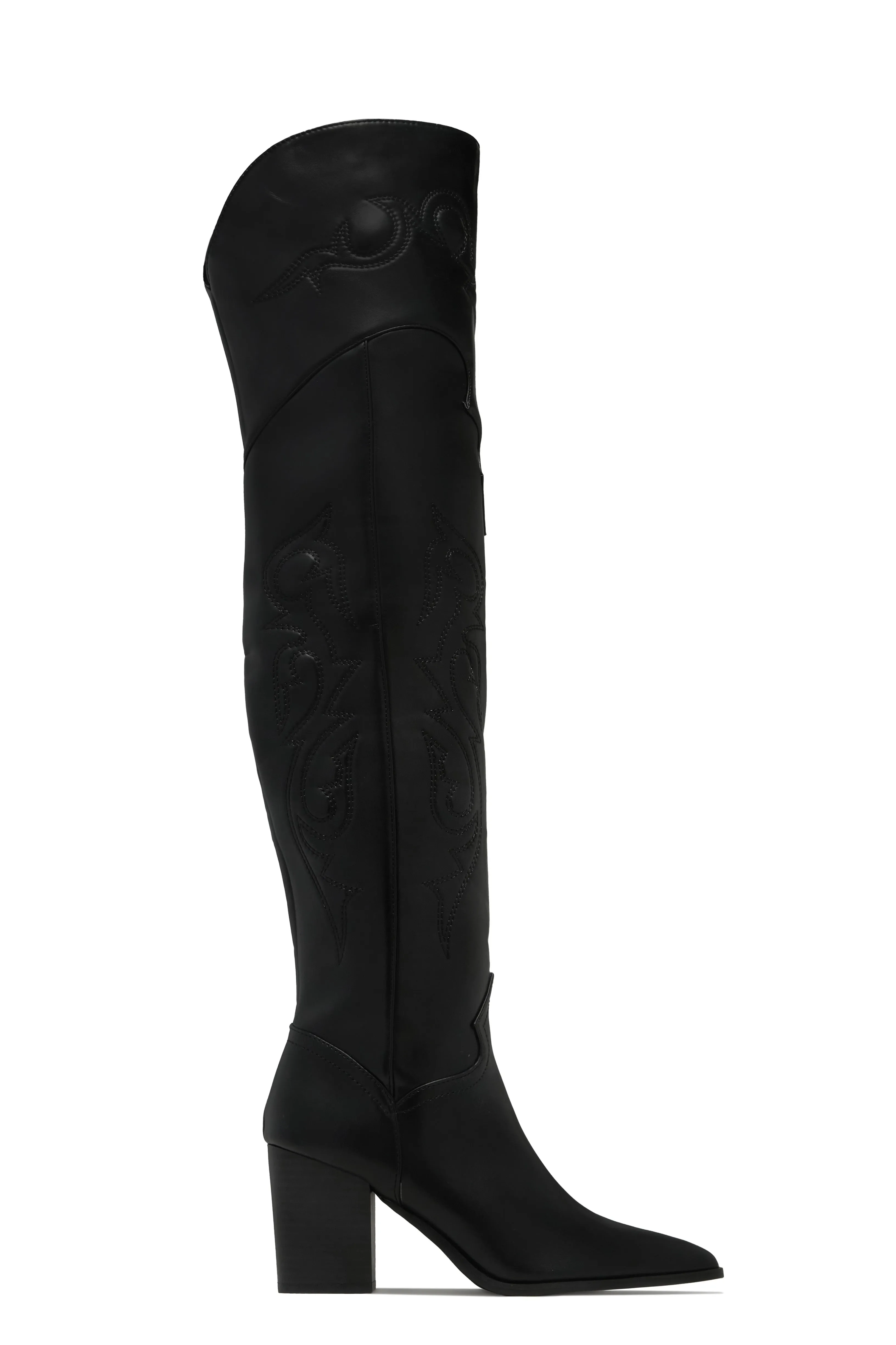 Rodeo Girl Western Boots - Black sold by Miss Lola product image thumbnail 2