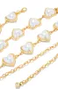 Heart of Hearts Chain Belt - Gold sold by Miss Lola