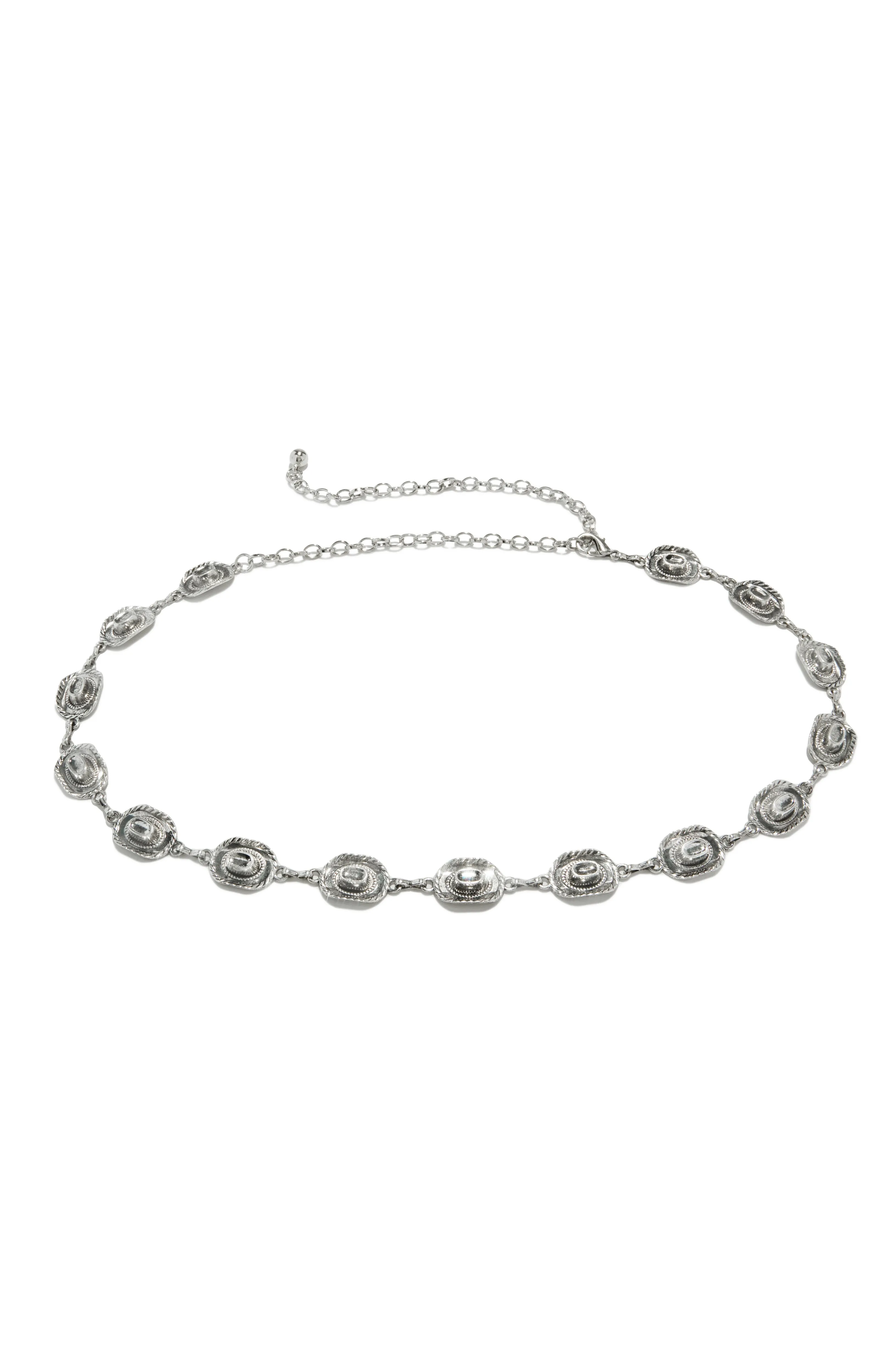 Cowgirl Up Chain Belt - Silver sold by Miss Lola product image thumbnail 3