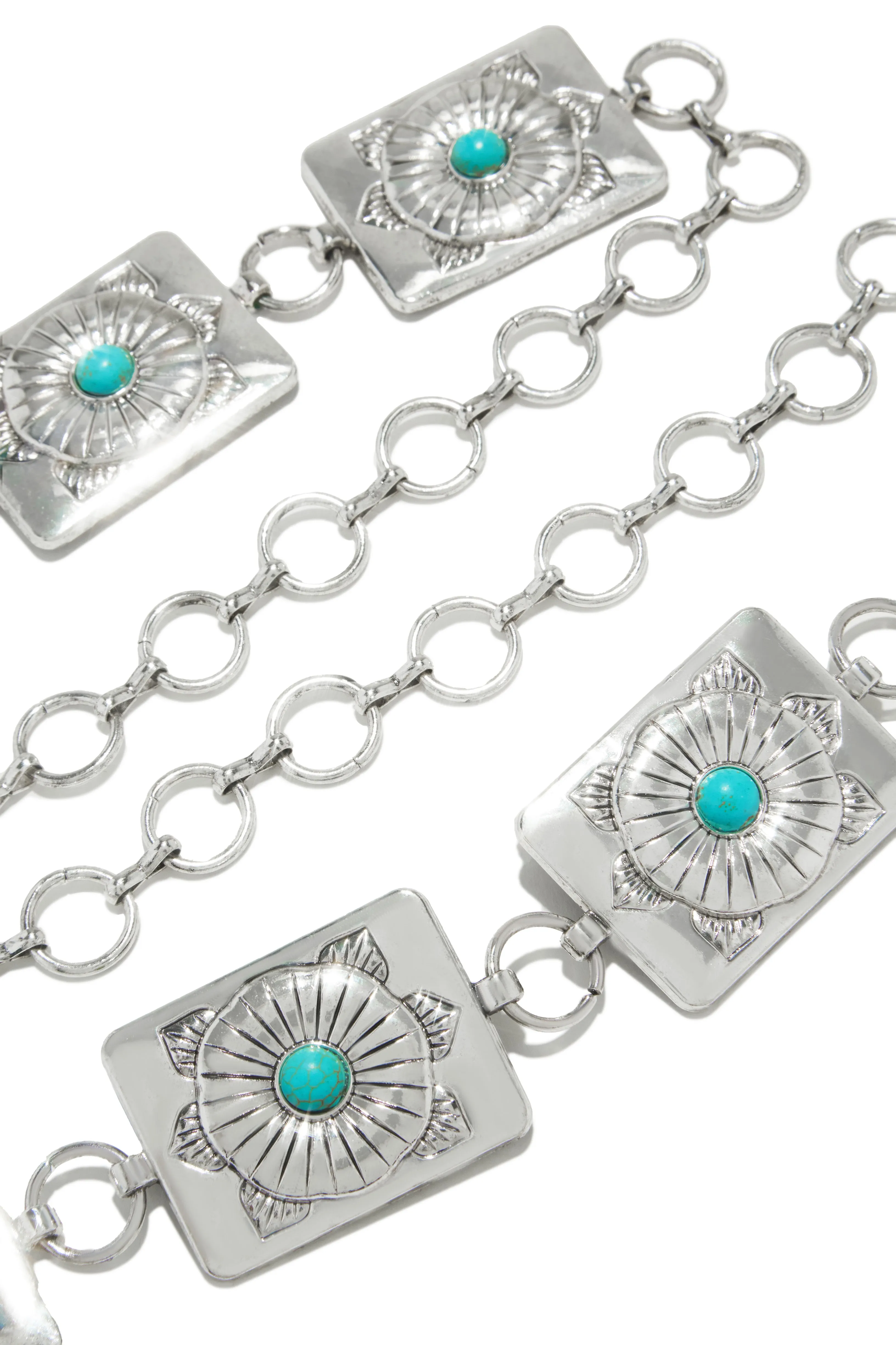 Yelayna Chain Belt - Silver sold by Miss Lola product image thumbnail 5