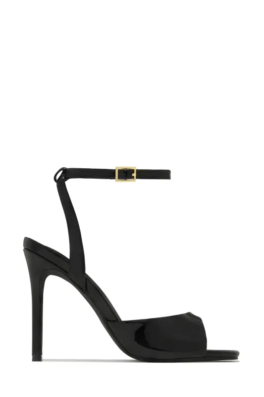 Rubi Mary Jane Strap Heels - Black sold by Miss Lola