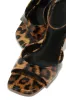 Rubi Mary Jane Strap Heels - Leopard sold by Miss Lola