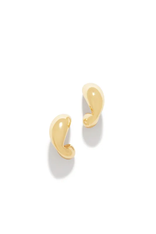 Else Abstract Earring - Gold sold by Miss Lola