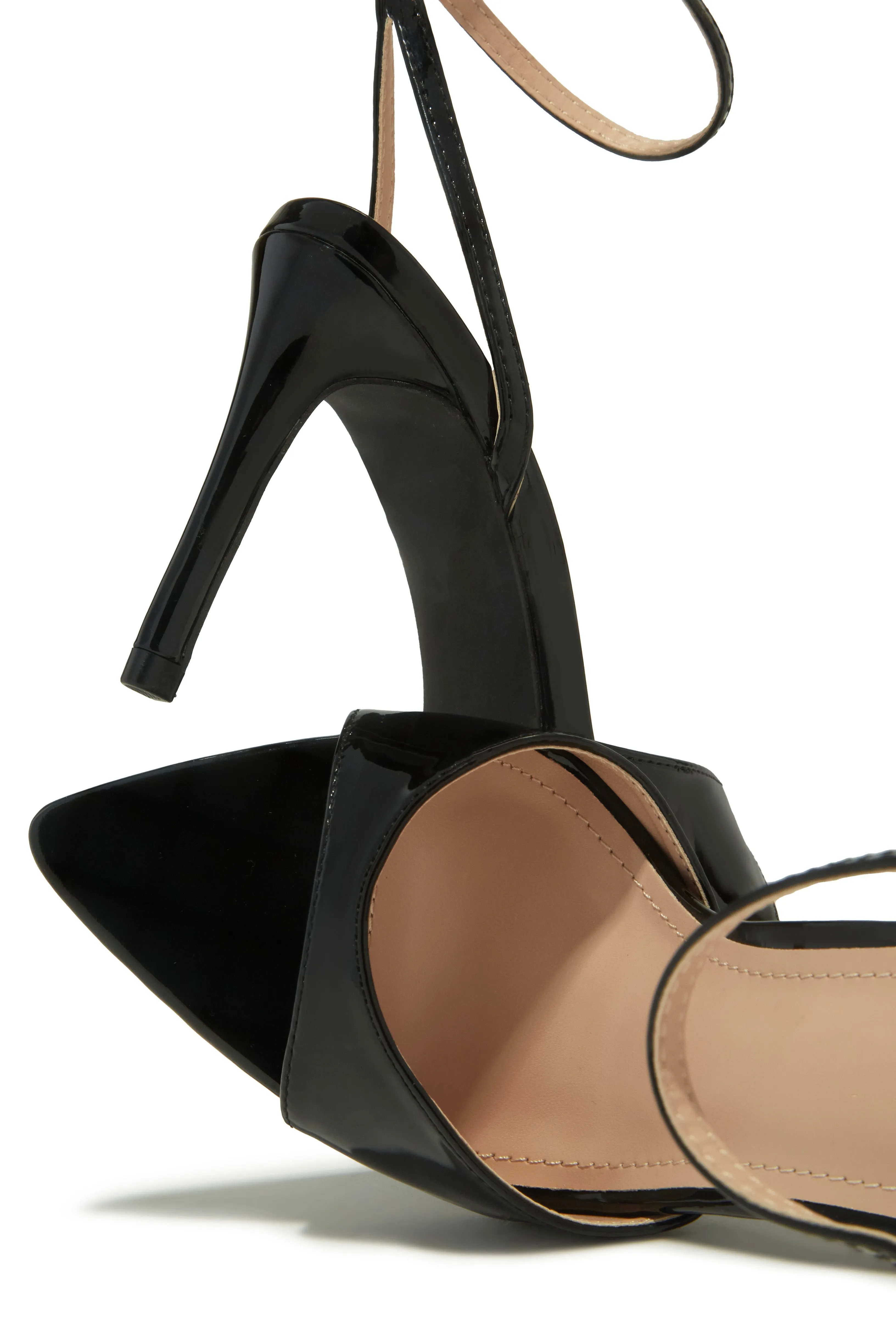 Amanda Single Sole Heels - Black sold by Miss Lola product image thumbnail 2