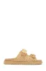 Santorini Getaway Chunky Slip On Sandals - Nude sold by Miss Lola