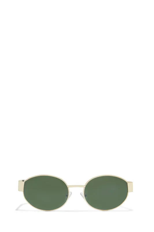 She's A Cool Girl Sunglasses - Green sold by Miss Lola