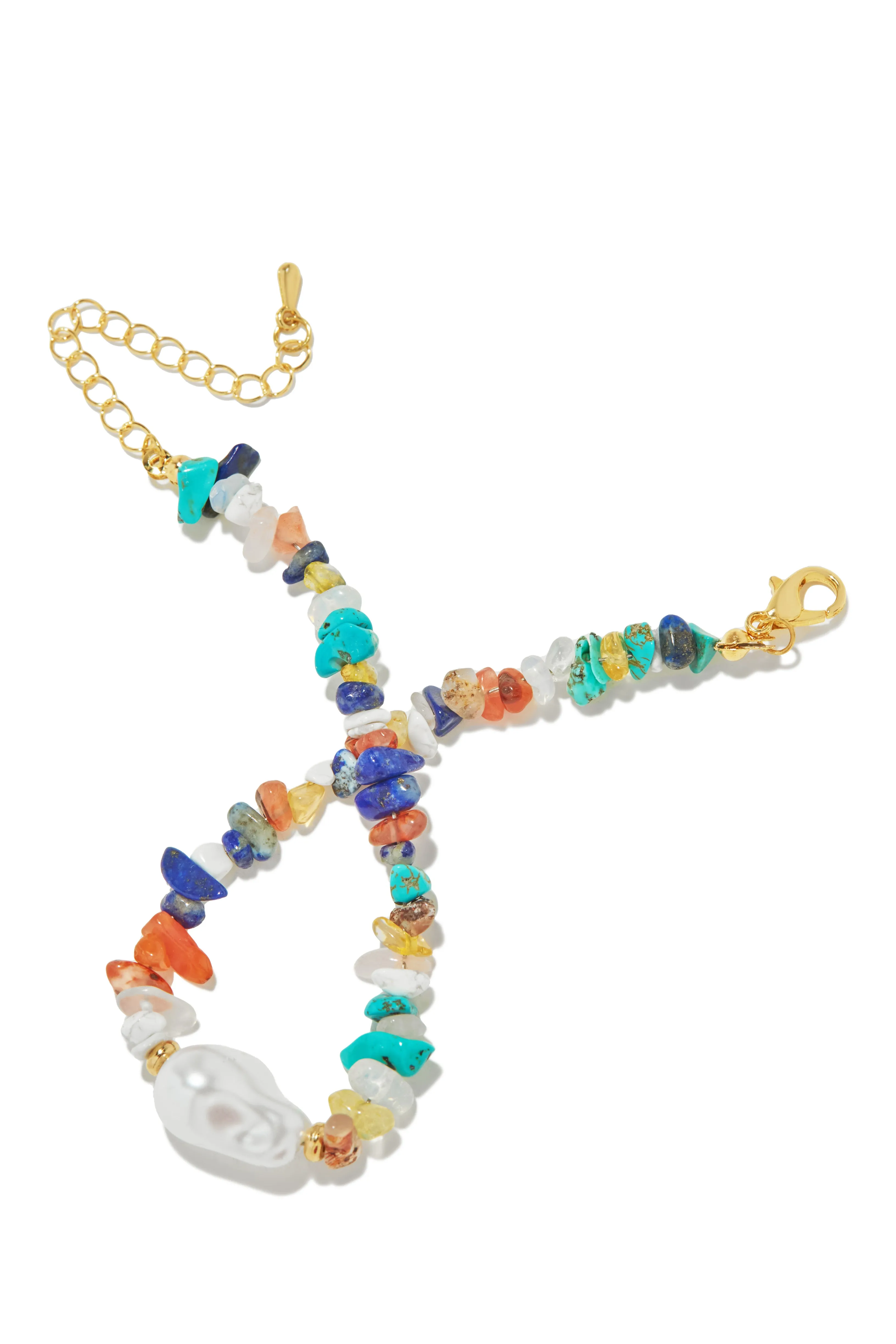 Halia Beaded Anklet - Multi sold by Miss Lola product image thumbnail 4