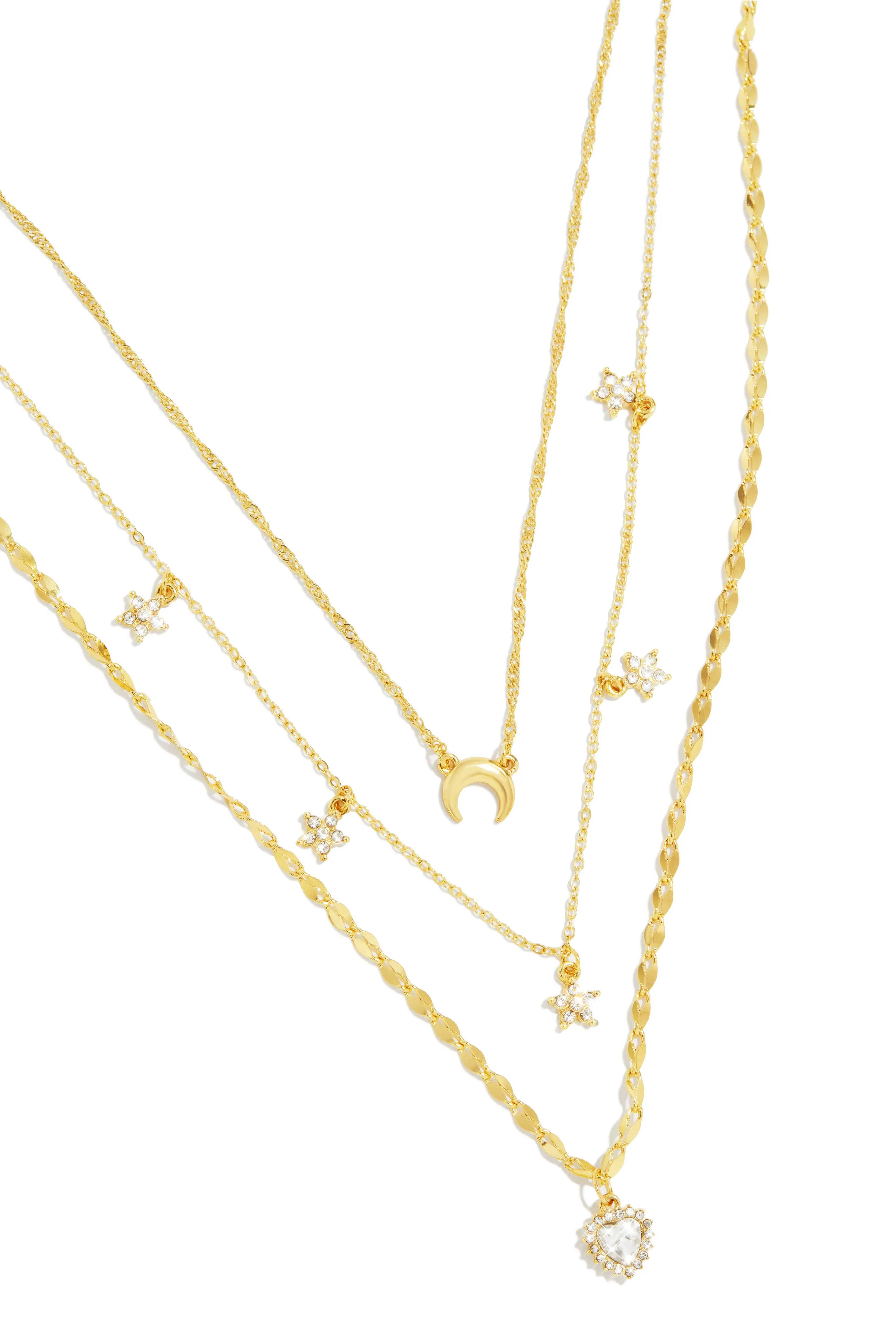 Selena Layered Necklace - Gold sold by Miss Lola product image thumbnail 4