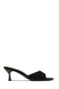 Leslee Single Sole Mule Heels - Black sold by Miss Lola