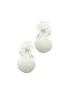 Anara Statement Floral Earring - White sold by Miss Lola