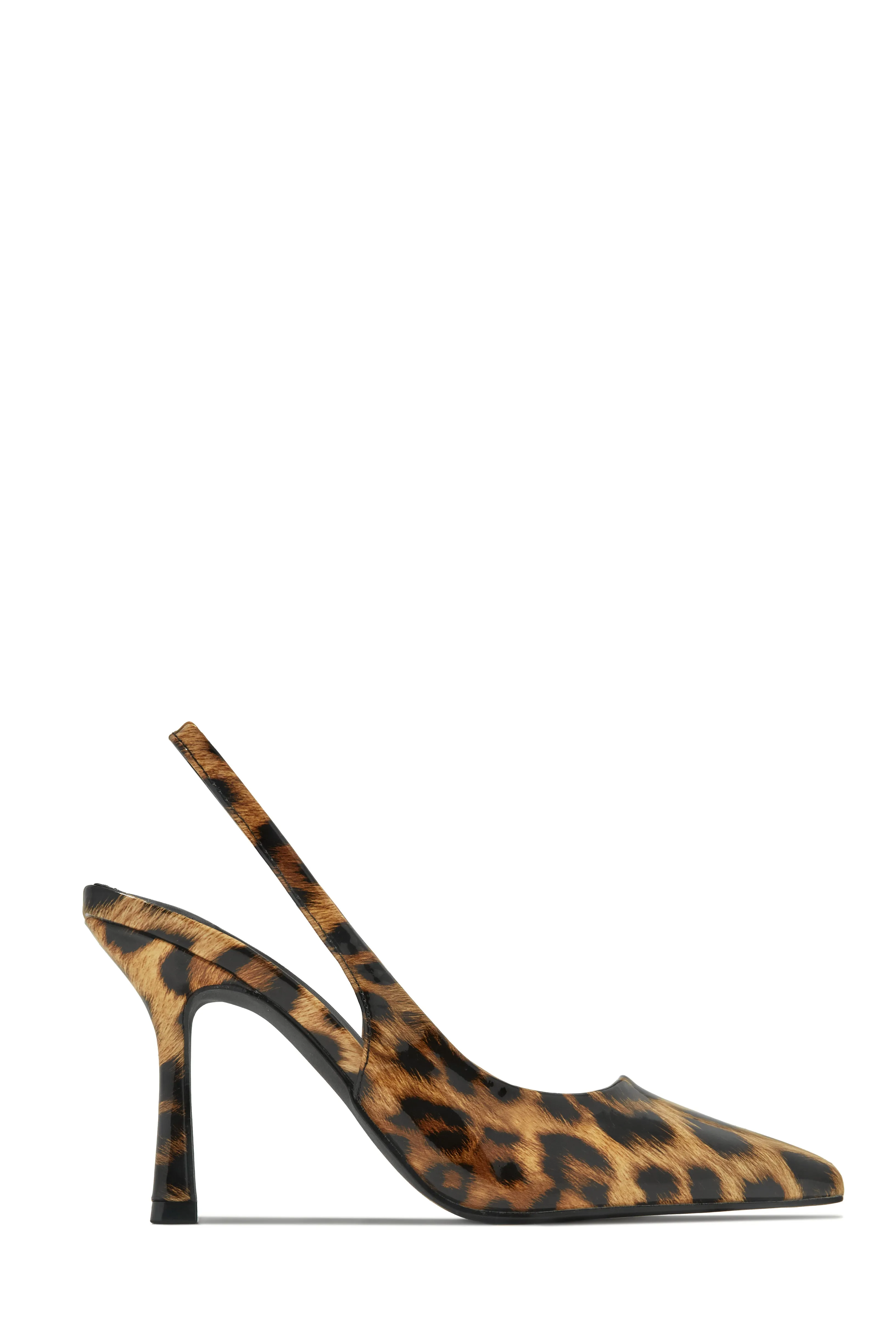 Alisson Slingback Pumps - Leopard sold by Miss Lola