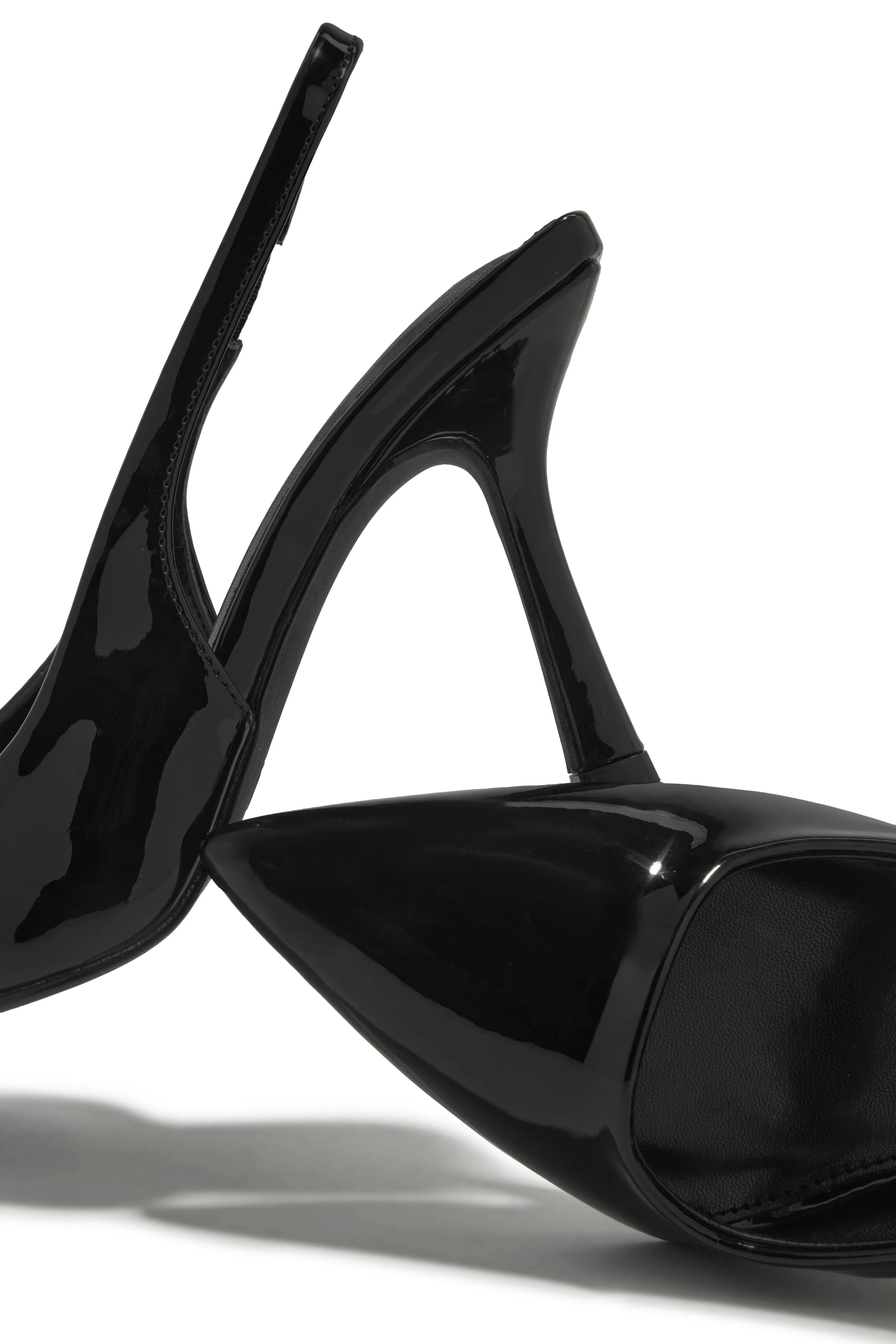 Alisson Slingback Pumps - Black sold by Miss Lola product image thumbnail 2