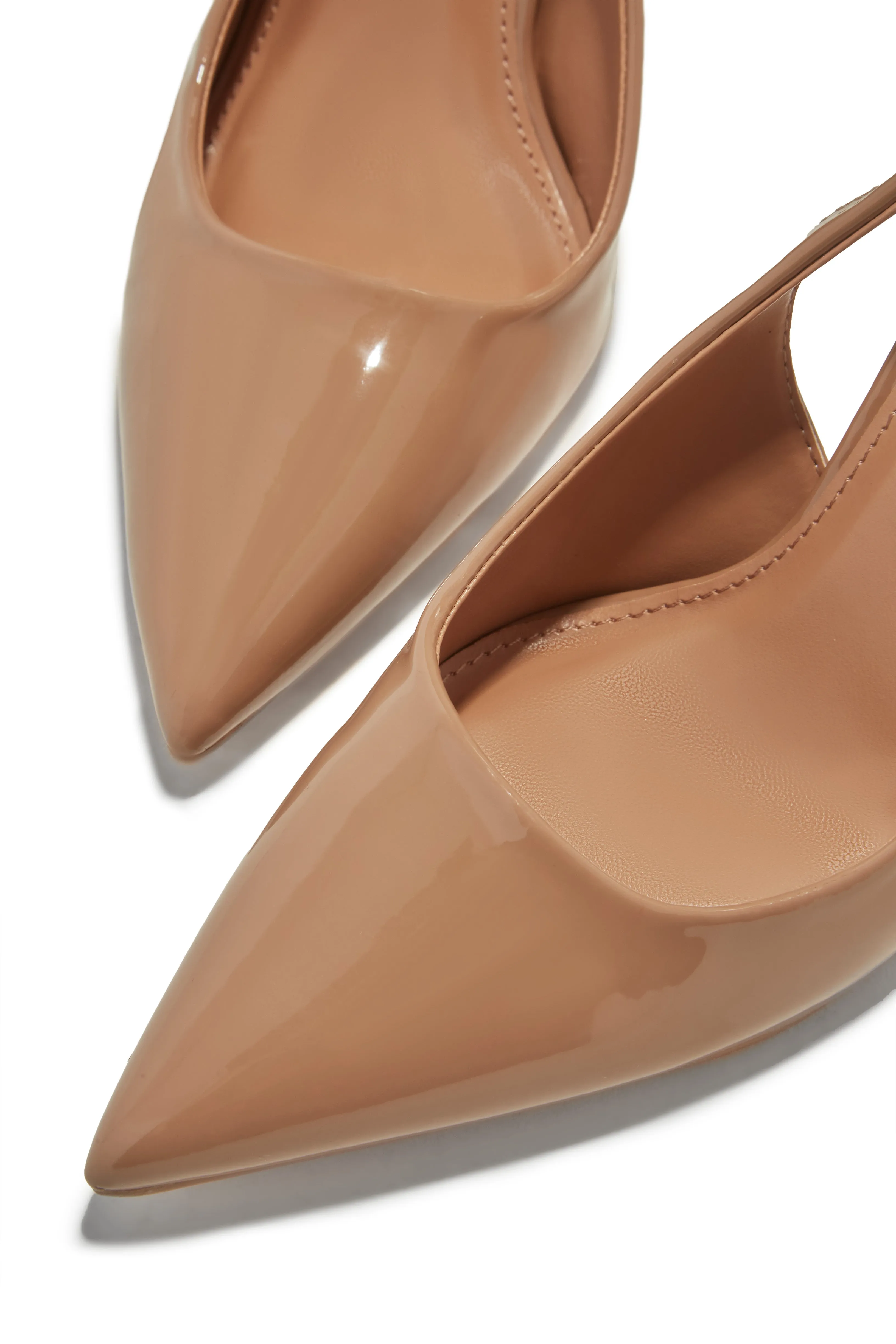 Alisson Slingback Pumps - Dark Nude sold by Miss Lola product image thumbnail 2