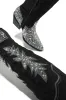 Frankie Embellished Cowgirl Boots - Black sold by Miss Lola