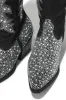 Frankie Embellished Cowgirl Boots - Black sold by Miss Lola