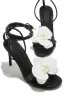Vacay Getaway Lace Up Single Sole Heels - Black sold by Miss Lola