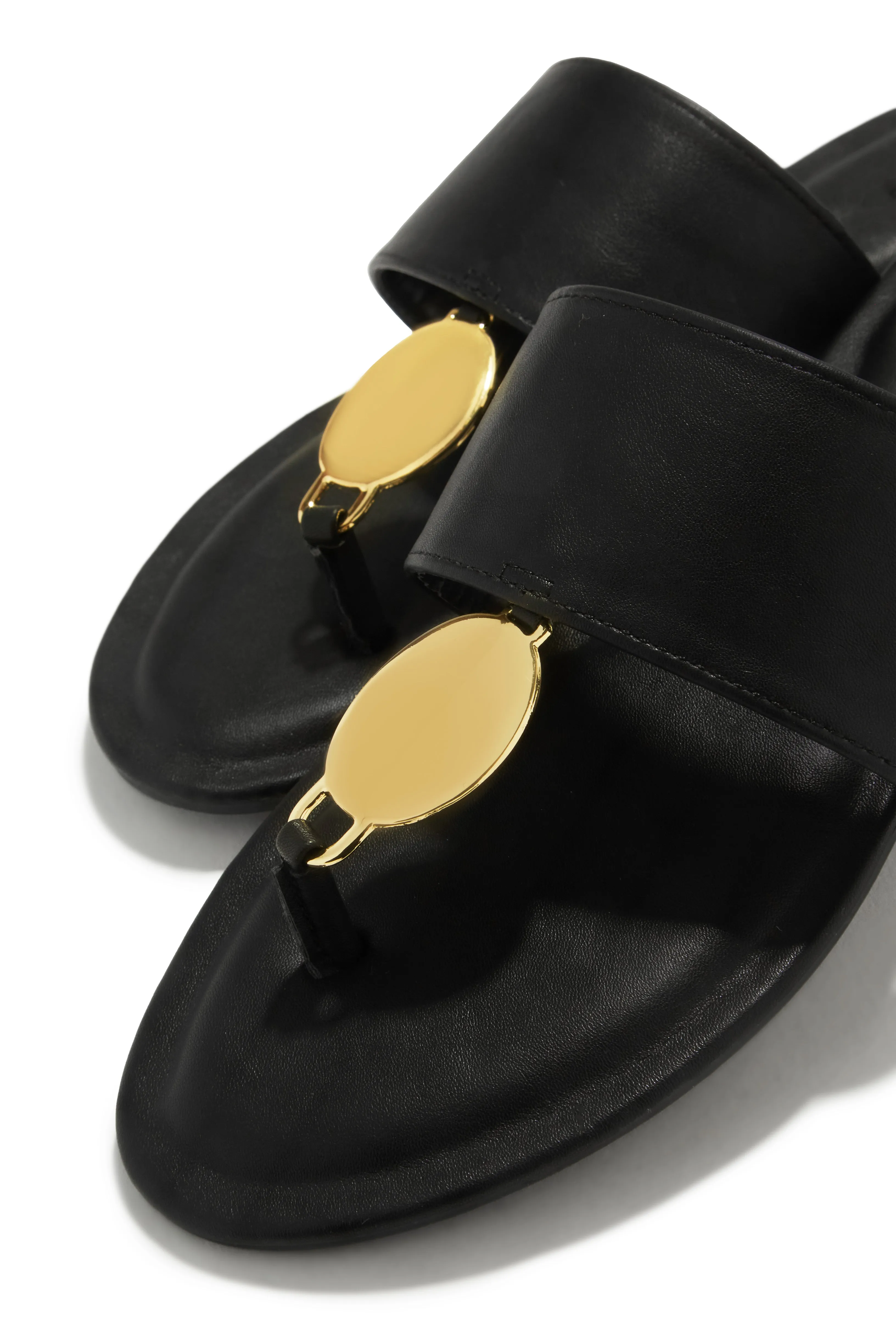 Island Bliss Slip On Sandals - Black sold by Miss Lola product image thumbnail 2