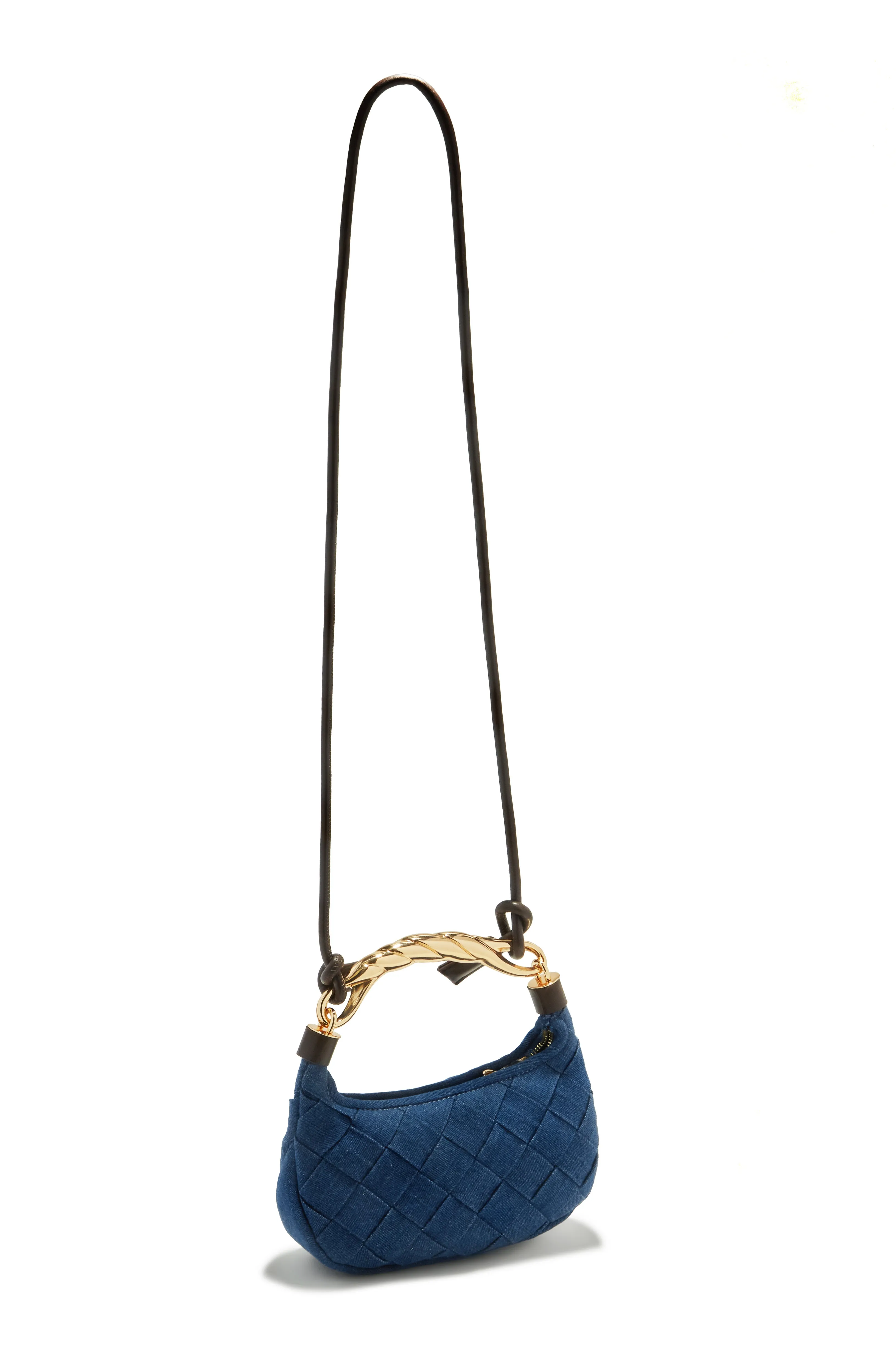 Josie Shoulder Handbag - Denim sold by Miss Lola product image thumbnail 4