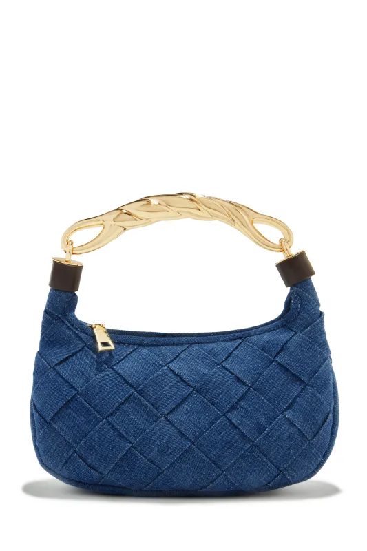 Josie Shoulder Handbag - Denim sold by Miss Lola