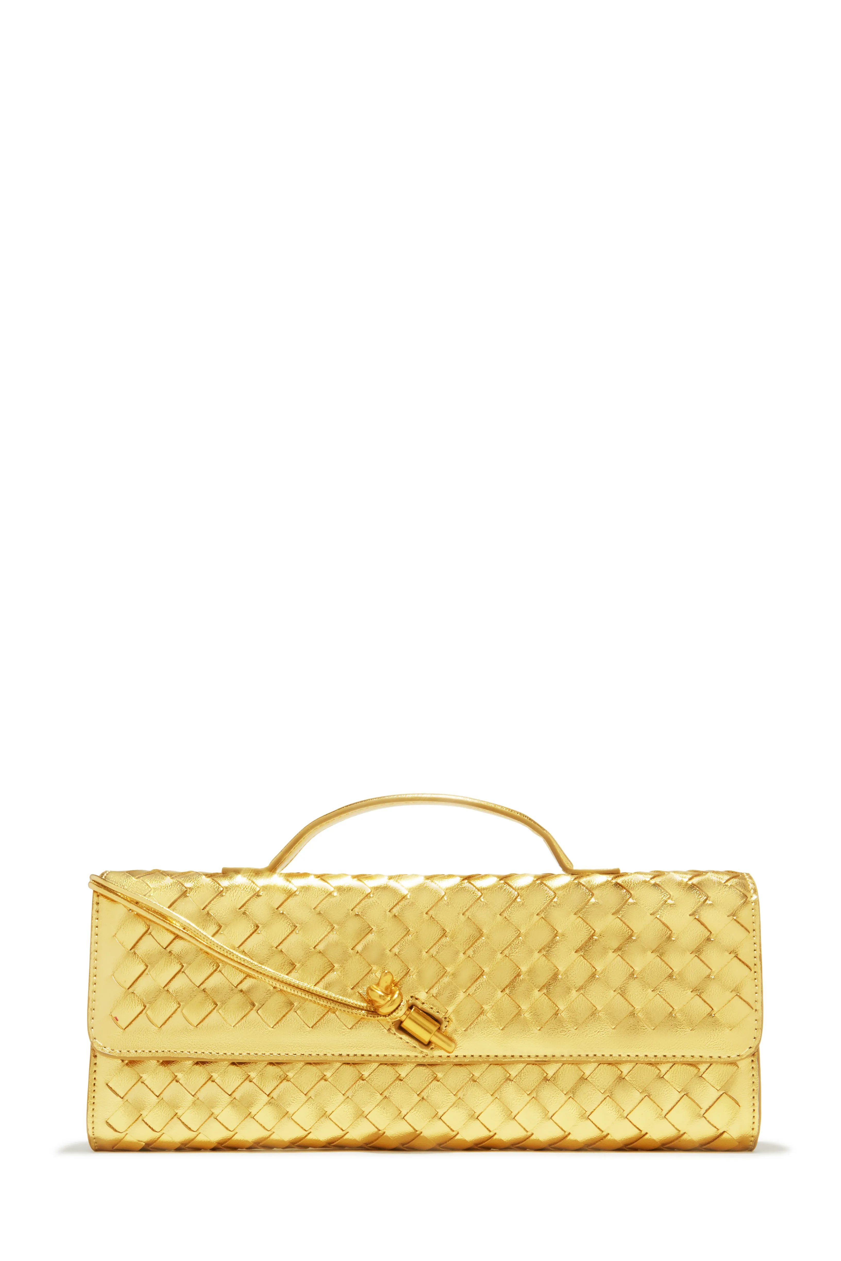 Nadia Crossbody Handbag - Gold sold by Miss Lola product image thumbnail 3