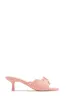 Lani Mid Heel Mules - Pink sold by Miss Lola