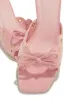 Lani Mid Heel Mules - Pink sold by Miss Lola