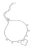 Mi Amore Anklet - Silver sold by Miss Lola