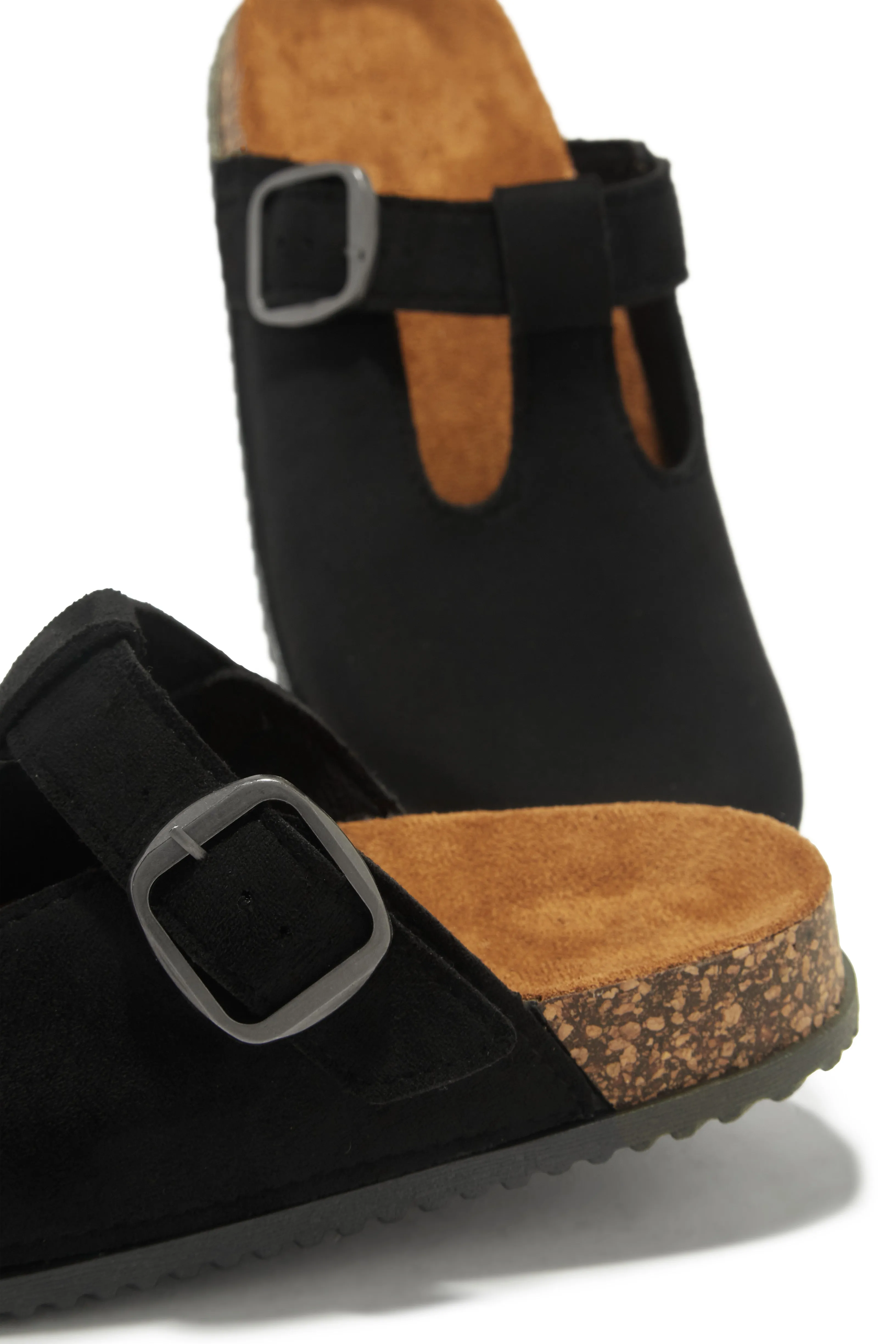 Forever Cozy Slip On Slides - Black sold by Miss Lola product image thumbnail 2