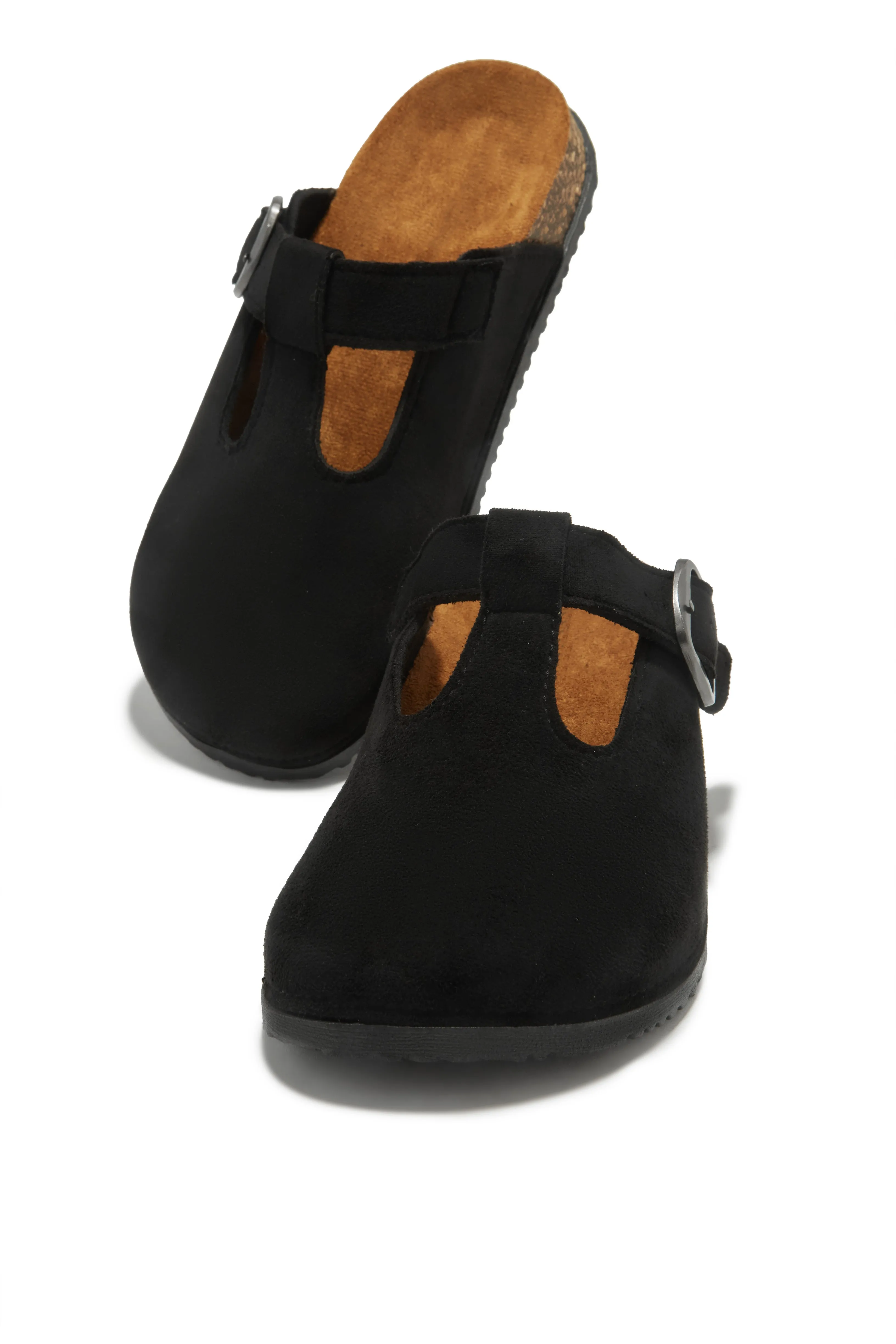 Forever Cozy Slip On Slides - Black sold by Miss Lola