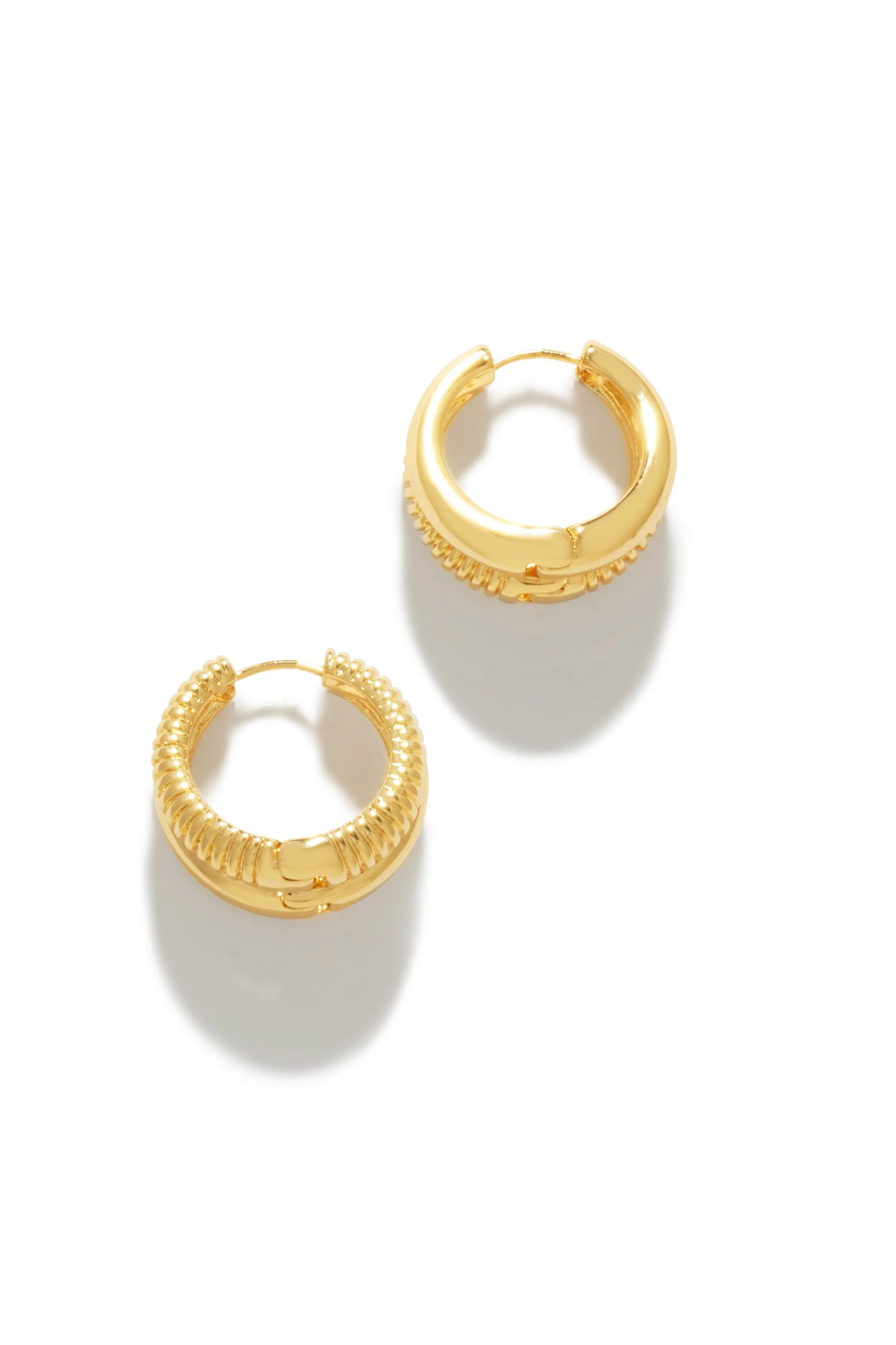 Delmy Hoop Earring - Gold sold by Miss Lola product image thumbnail 4