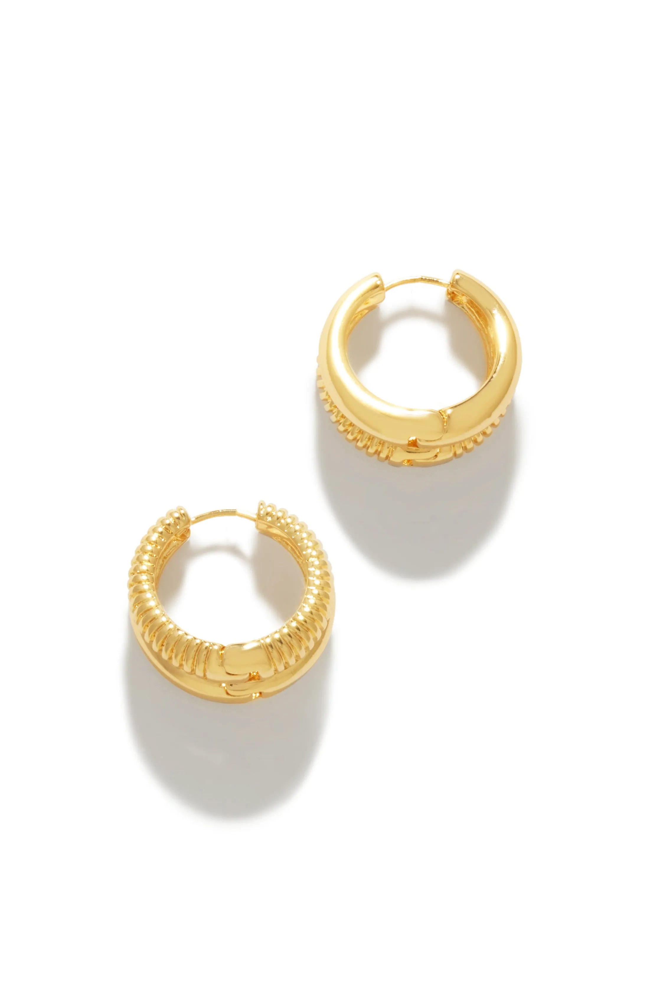 Delmy Hoop Earring - Gold sold by Miss Lola product image thumbnail 3