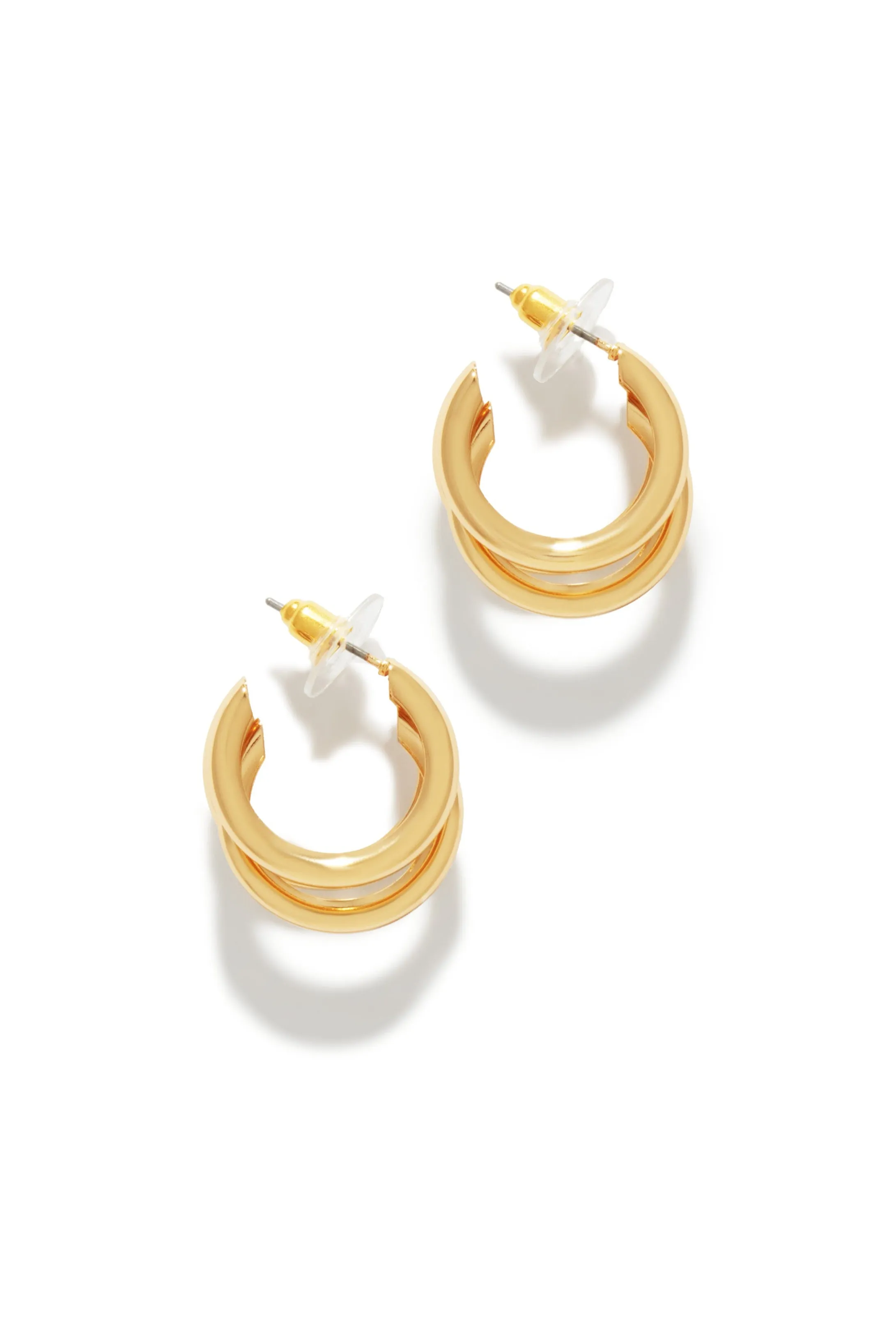 Elahna Hoop Earring - Gold sold by Miss Lola product image thumbnail 3