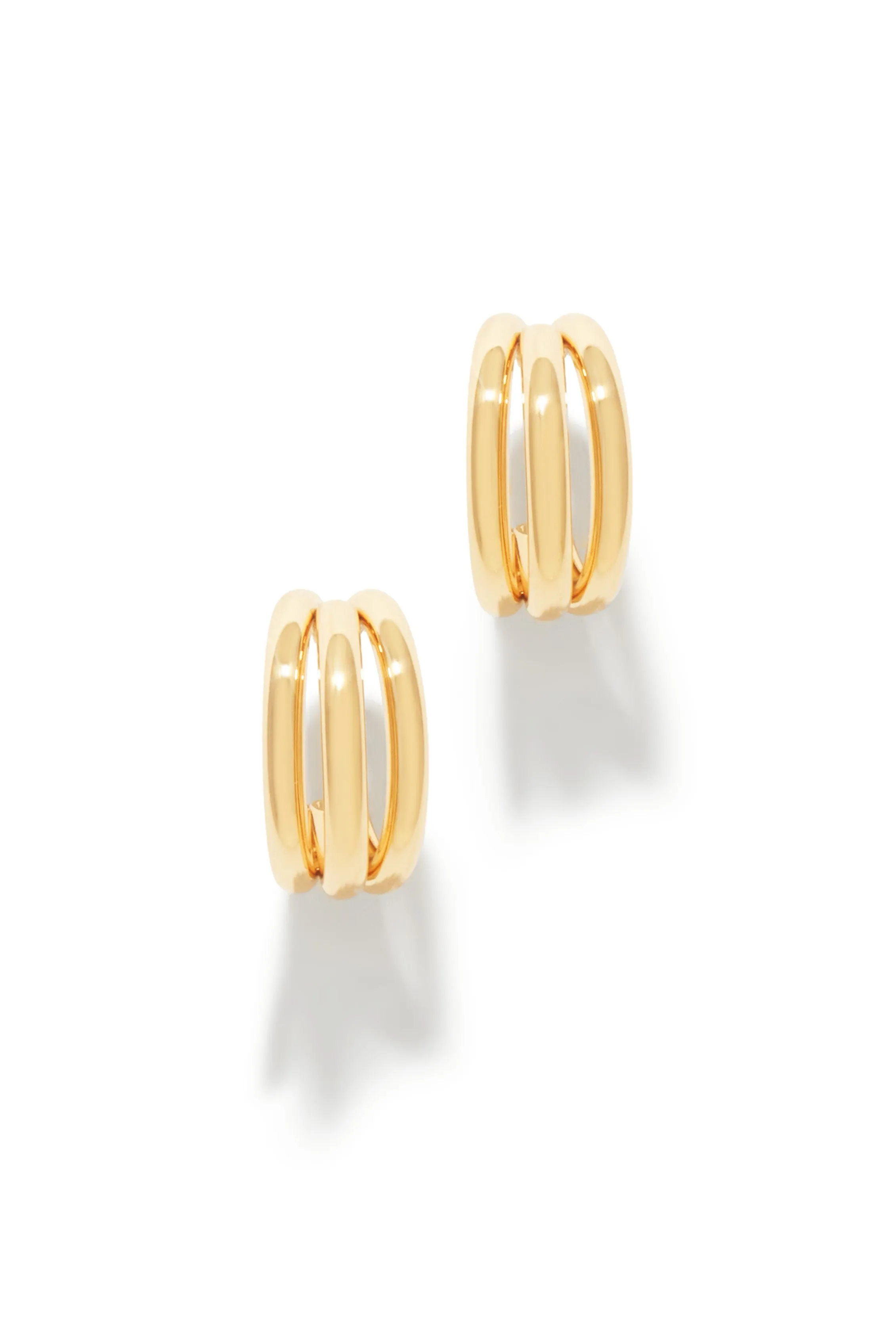 Elahna Hoop Earring - Gold sold by Miss Lola product image thumbnail 4