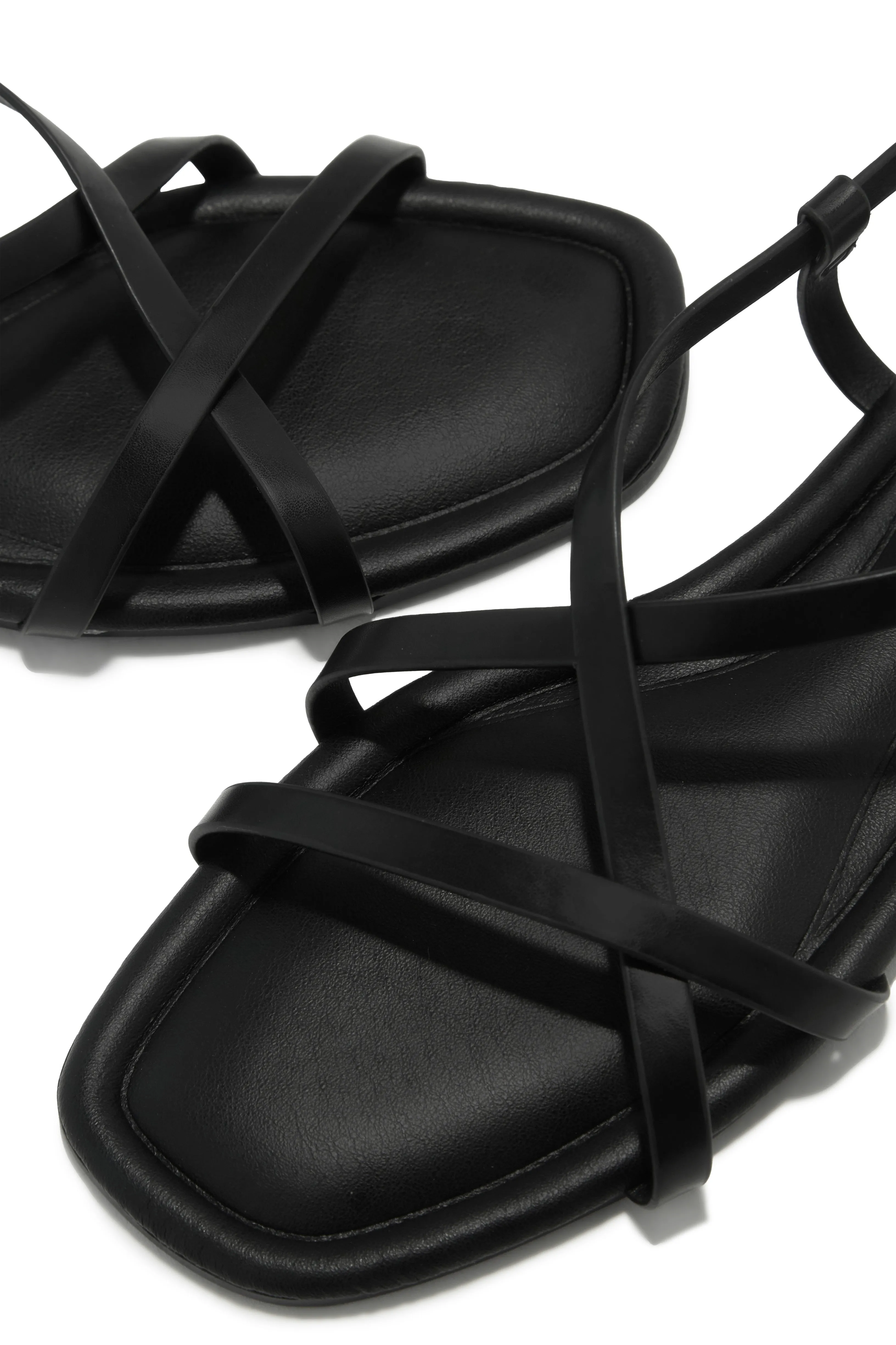 Island Sun Flat Sandals - Black sold by Miss Lola product image thumbnail 2
