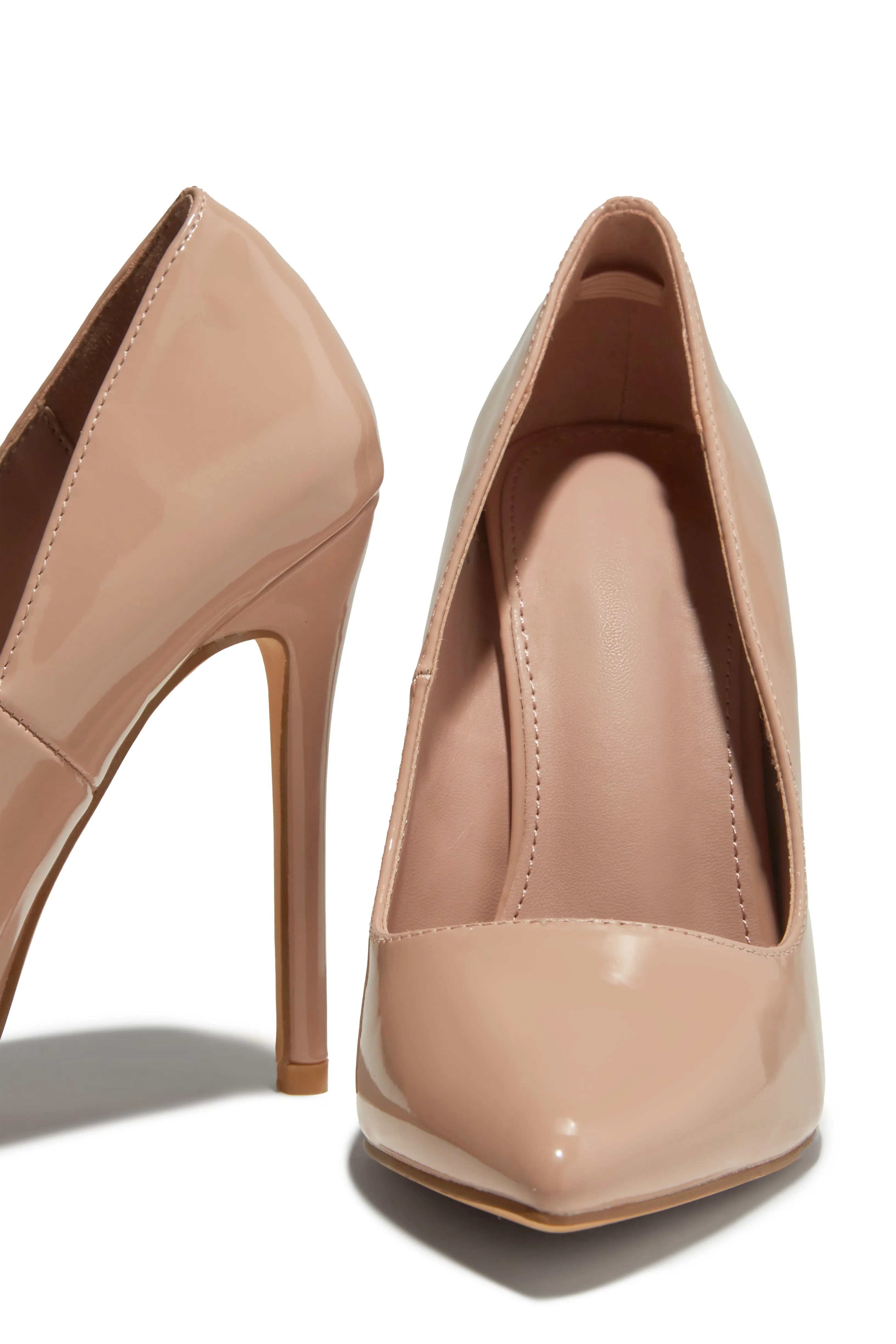 Alexandra High Heel Pumps - Nude sold by Miss Lola product image thumbnail 3