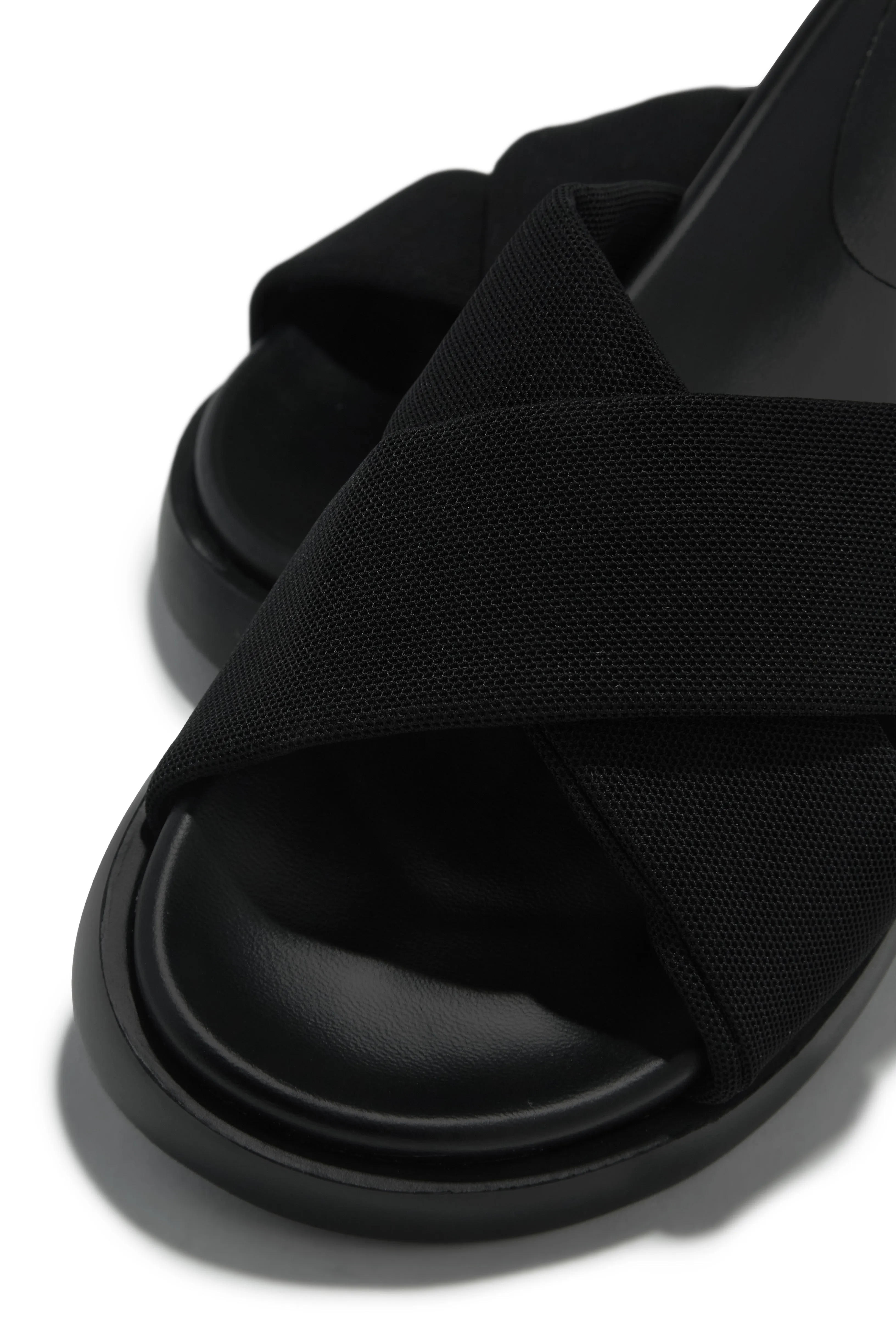 Vacay Babe Chunky Slip On Sandals - Black sold by Miss Lola product image thumbnail 2